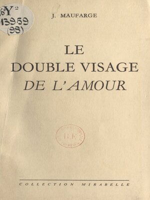 cover image of Le double visage de l'amour